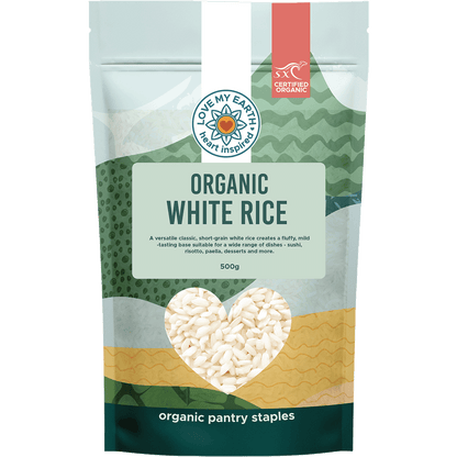 Love My Earth Organic White Rice 500g