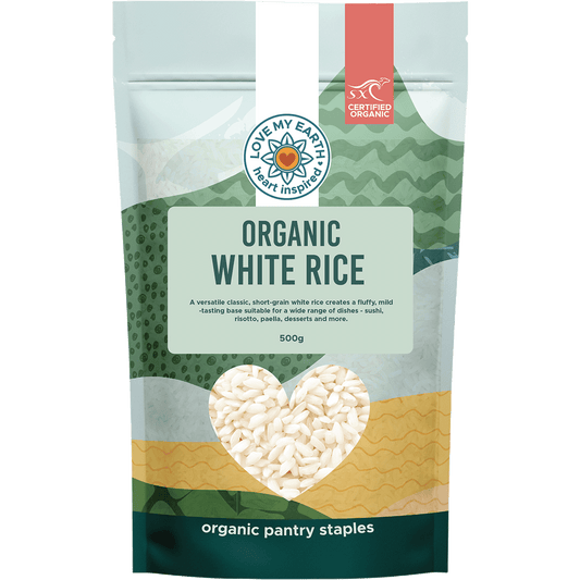 Love My Earth Organic White Rice 500g