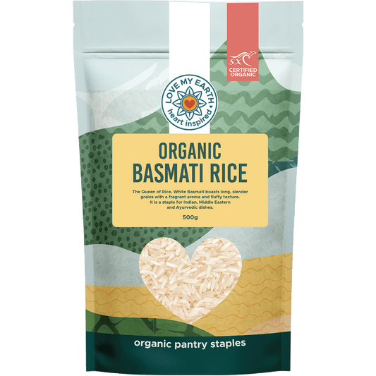Love My Earth Organic Basmati Rice 500g