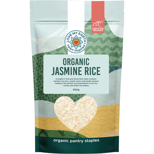Love My Earth Organic Jasmine Rice 500g