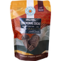 White pouch of Love My Earth Organic Ceremonial Cacao 225g with a red and orange heart-shaped logo.