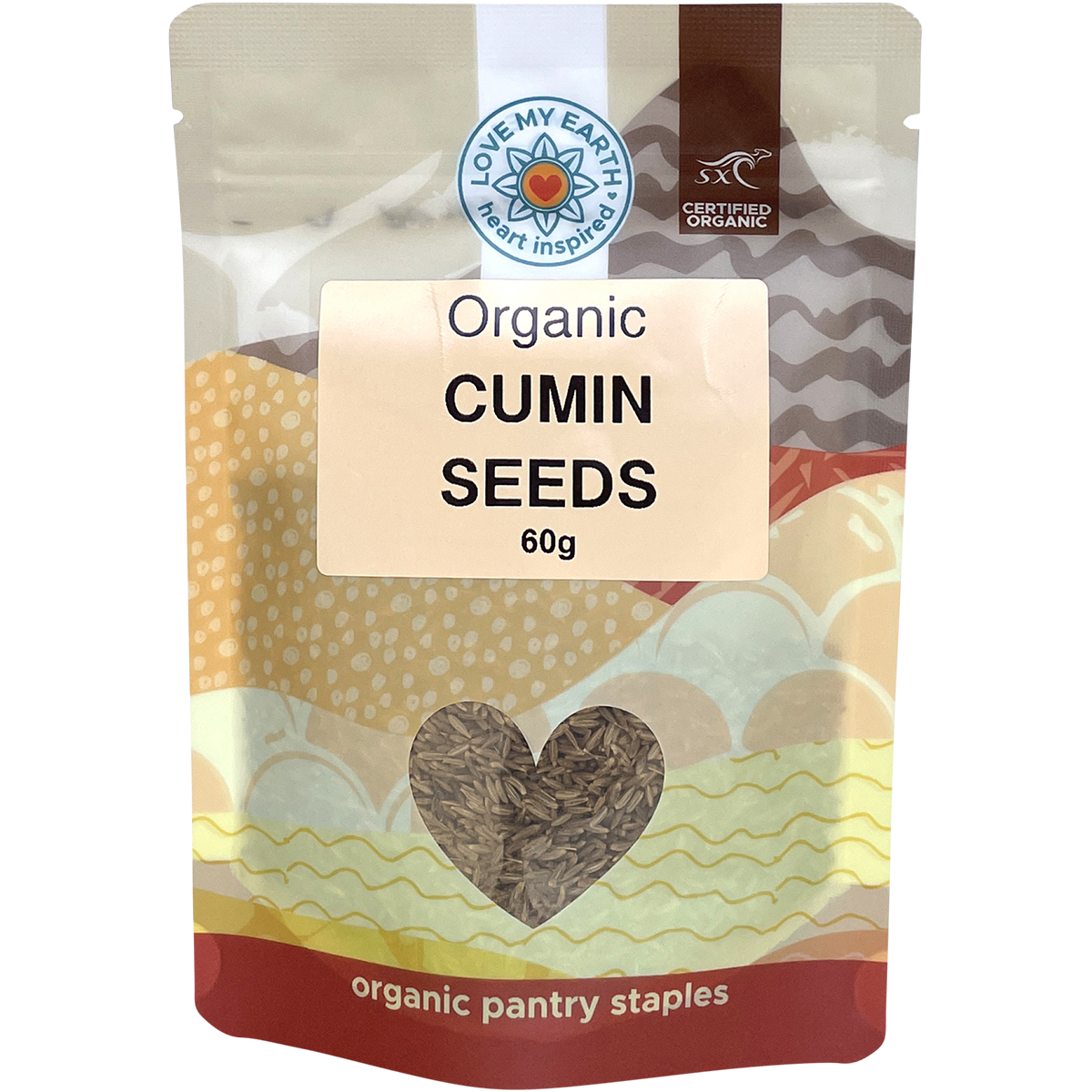 Love My Earth Organic Cumin Seeds 60g