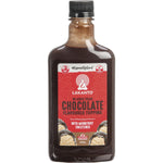 Lakanto Chocolate Flavoured Topping 375ml bottle with monkfruit sweetener and sugar-free labels.