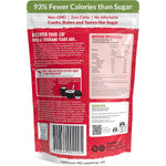 200g bag of Lakanto Classic Monkfruit Sweetener with red and white packaging on a white background.