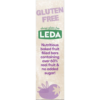 Leda Baked Fruit Filled Bars Triple Berry Multipack 5 Bars 190g (Pack of 6) Payless 4 Organics