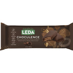 Box of 12 Leda Choculence Biscuits 180g packs, gluten and dairy free chocolate coated sandwich biscuits.