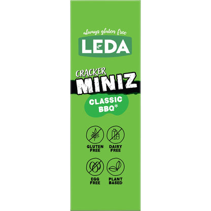 Leda Cracker Miniz Classic BBQ 150g (Pack of 6) Payless 4 Organics