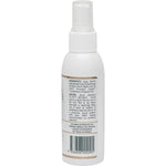 Side view of a 125ml Lemon Myrtle Fragrances Air Freshener spray bottle with a green and yellow label.
