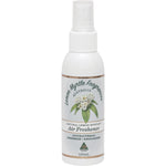 Lemon Myrtle Fragrances Air Freshener 125ml spray bottle featuring a natural lemon scent and essential oils.