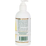 Side view of a 250ml Lemon Myrtle Fragrances Conditioner bottle showing product benefits and natural ingredients.
