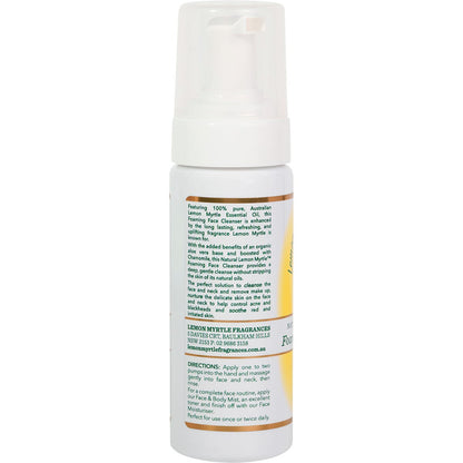 Lemon Myrtle Fragrances Foaming Face Cleanser 150ml Payless 4 Organics