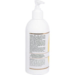 500ml bottle of Lemon Myrtle Fragrances Moisturiser with a pump dispenser and botanical label on a white background.