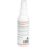 Lemon Myrtle Fragrances Mozzie & Sandfly Repellent 125ml spray bottle with a green and yellow label.