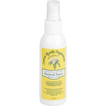 Lemon Myrtle Fragrances Natural Insect Repellent 125ml spray bottle with a white and yellow botanical label.