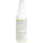 Lemon Myrtle Fragrances 125ml natural insect repellent spray bottle on a white background.