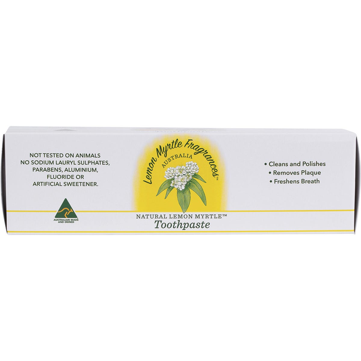 Lemon Myrtle Fragrances Toothpaste Fluoride Free 150g Payless 4 Organics