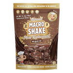 560g bag of Macro Mike Almond Macro Shake in Rich Deluxe Choc flavor with a chocolate and almond design.