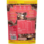 Macro Mike 520g bag of Choc Peanut Butter Cup plant protein with a chocolate and peanut splash design on a white background.