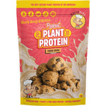 1kg bag of Macro Mike Peanut Plant Protein in Cookie Dough flavor with a peanut and cookie illustration.