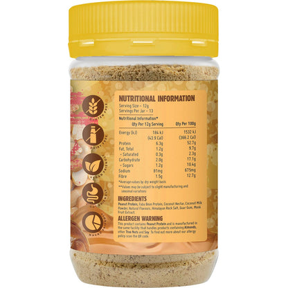 MACRO MIKE Powdered Peanut Butter Salted Caramel 156g Payless 4 Organics