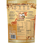 Macro Mike x Noa's Healthy Eats Caramelised White Choc Almond Protein 400g bag on a white background.
