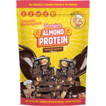 800g bag of Macro Mike Premium Almond Protein in Choc Hazelnut flavor with a smooth and creamy texture.
