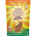 Macro Mike Premium Almond Protein Golden Gaytime 400g bag with a gold and brown label on a white background.