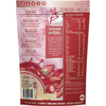 Macro Mike Strawberry Thick Shake 400g bag with a pink and white label on a white background.