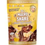 Macro Mike The Macro Shake PB Chocolate Banana 560g bag with a peanut, chocolate, and banana illustration.
