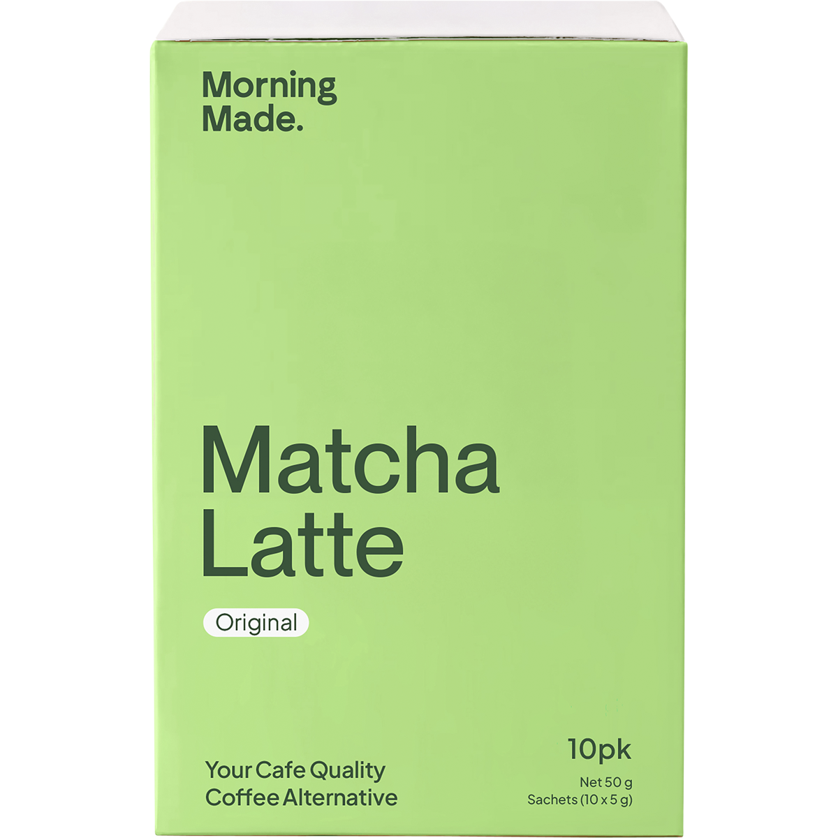 Morning Made Original Matcha Latte Sachets 10x5g