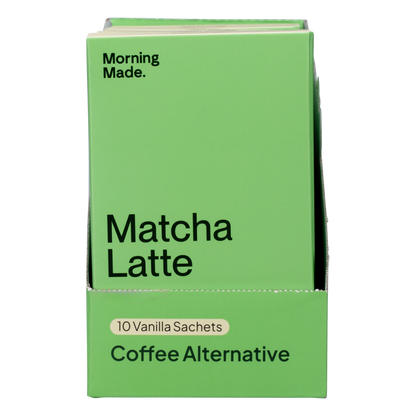 Morning Made Vanilla Matcha Latte Sachets 10x5g
