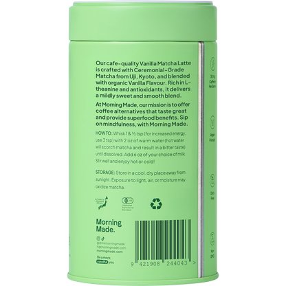 Morning Made Vanilla Matcha Latte 300g