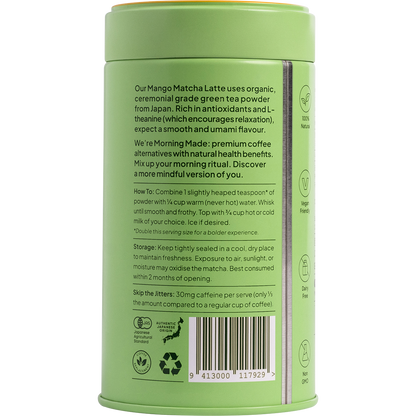 Morning Made Mango Matcha Latte 300g