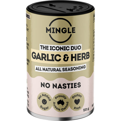 Mingle Garlic & Herb All Natural Seasoning 5x50g