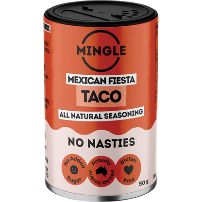 Mingle Mexican Fiesta Taco All Natural Seasoning 5x50g