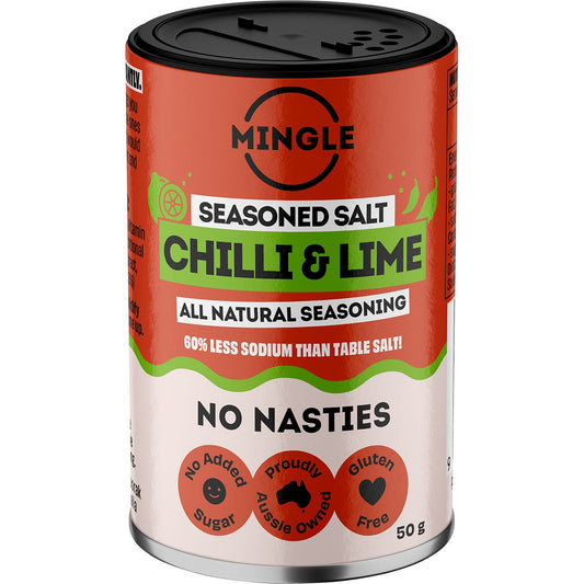 Mingle Chilli & Lime All Natural Seasoning 5x50g