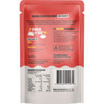 Back of Mingle Salsa & Taco Sauce bottle with nutrition facts, ingredients list, and storage instructions.