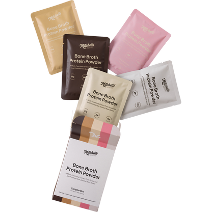 Mitchells Nutrition Bone Broth Protein Powder Sampler Box 5x30g