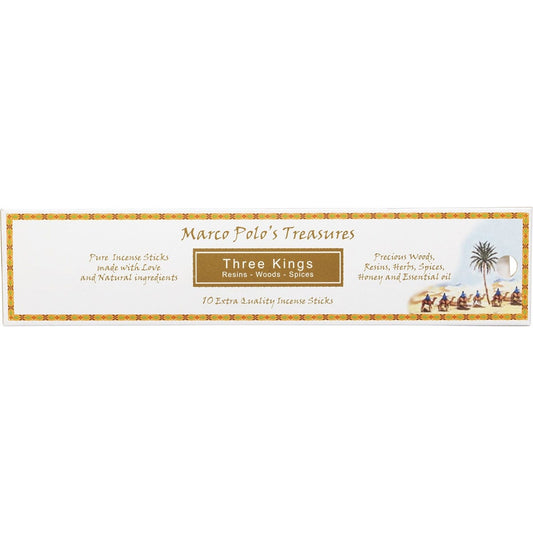 Marco Polo's Treasures Incense Sticks Three Kings 10 Pack Payless 4 Organics