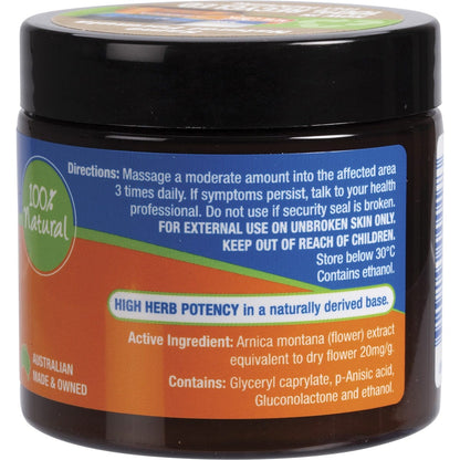 Martin & Pleasance Arnica Herbal Cream Jar 100g Payless 4 Organics