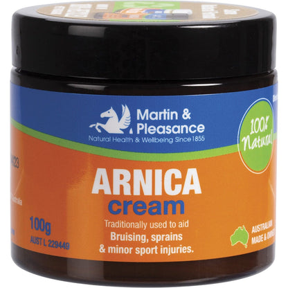 Martin & Pleasance Arnica Herbal Cream Jar 100g Payless 4 Organics