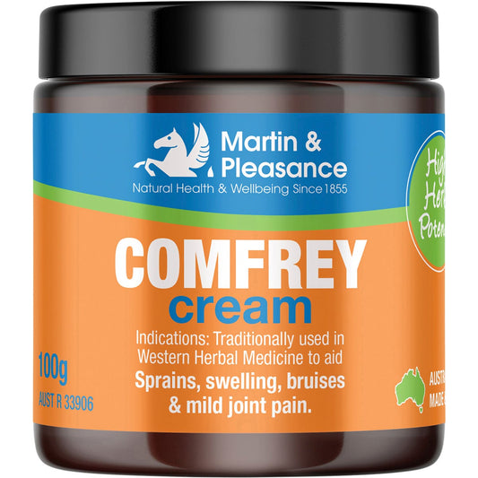 Martin & Pleasance Comfrey Herbal Cream Jar 100g Payless 4 Organics