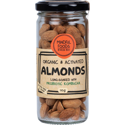 Mindful Foods Almonds Organic & Activated 110g Payless 4 Organics
