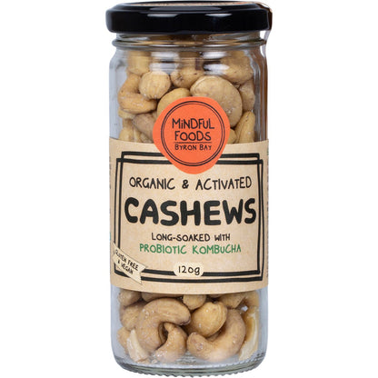 Mindful Foods Cashews Organic & Activated 120g Payless 4 Organics