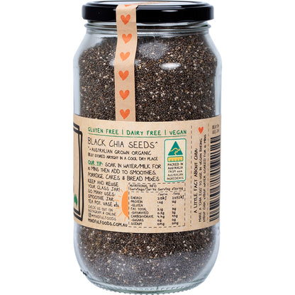 Mindful Foods Chia Seeds Organic 700g Payless 4 Organics