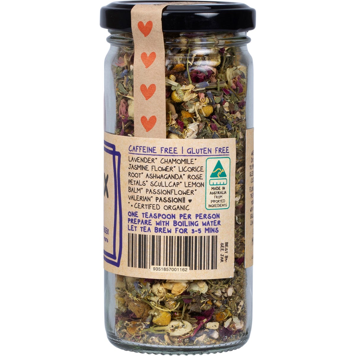 Mindful Foods Chillax Brew Organic Herbal Tea 30g Payless 4 Organics