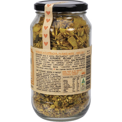 Mindful Foods Golden Granola Organic & Activated 450g Payless 4 Organics
