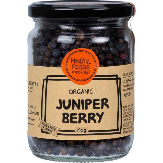 Mindful Foods Juniper Berries 190g Payless 4 Organics