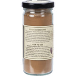 Mindful Foods Stardust Energise 100g glass jar shown from the side with nutritional information and ingredients.