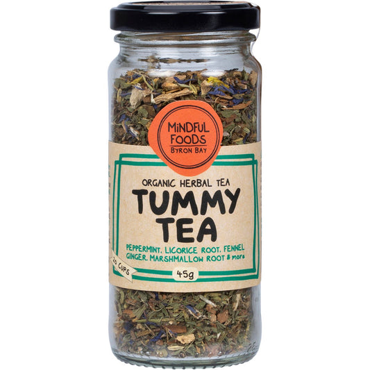 Mindful Foods Tummy Tea Organic Herbal Tea 45g Payless 4 Organics